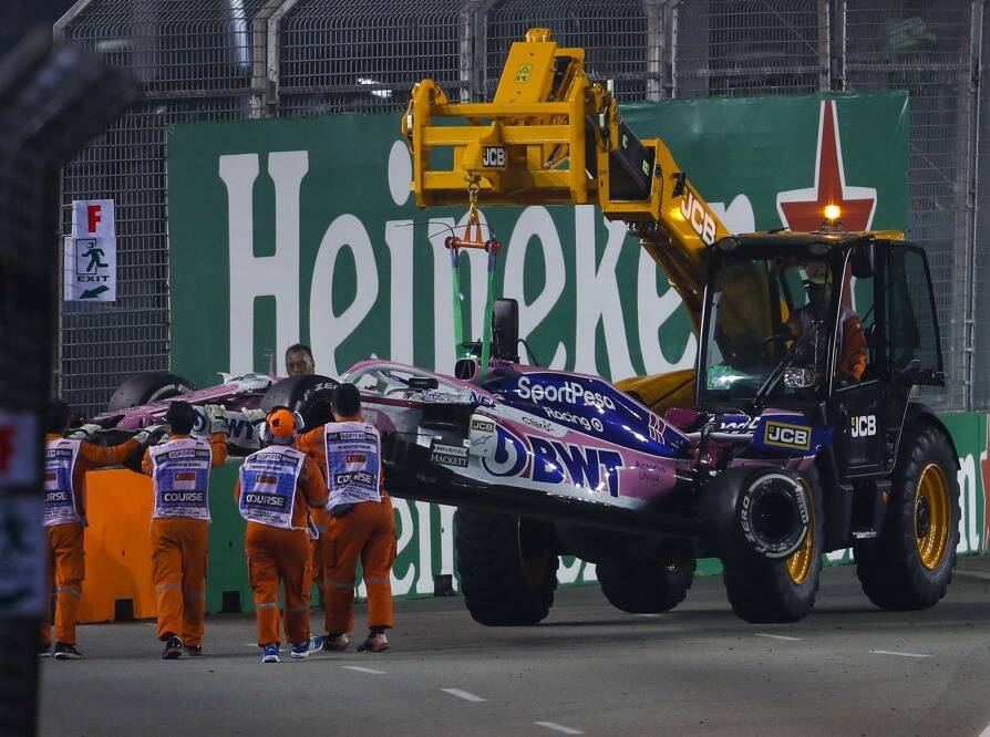 Foto zur News: Motor gerettet: Sergio Perez wohl ohne Gridstrafe in Russland