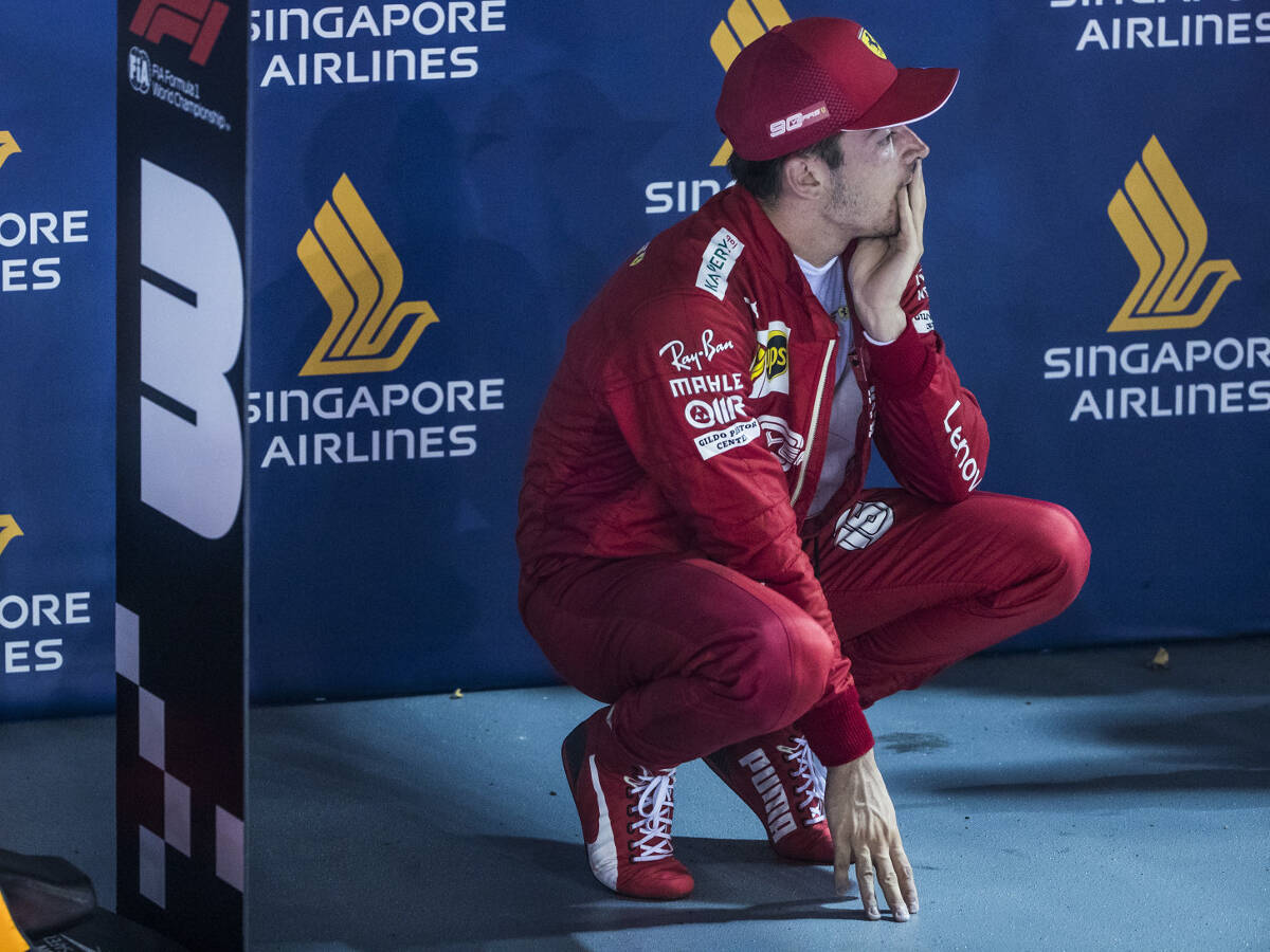 Foto zur News: Leclerc bereut mürrischen Singapur-Boxenfunk: "Ich habe überreagiert"