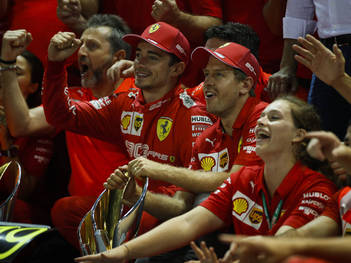 Foto zur News: Vettel nach erstem Sieg 2019: "Habe mich nie als Nummer 2 gefühlt"