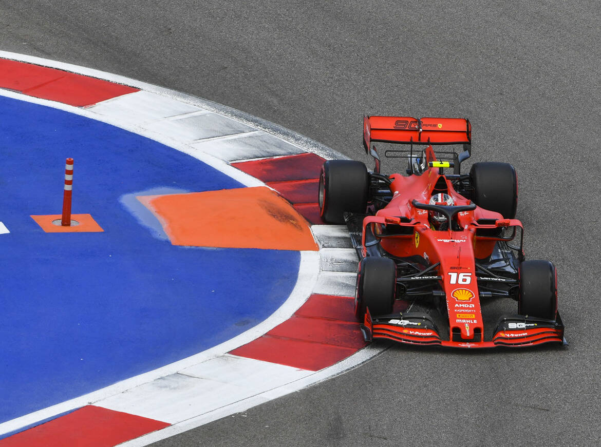 Foto zur News: Formel 1 Sotschi 2019: Ferrari wieder doppelt vorn