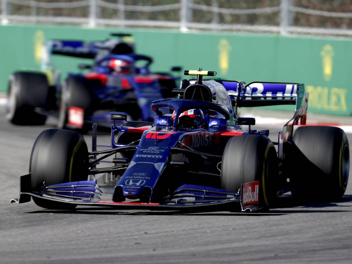 Foto zur News: Fast-Crash, keine Pace, keine Punkte: Gebrauchtes Rennen für Toro Rosso