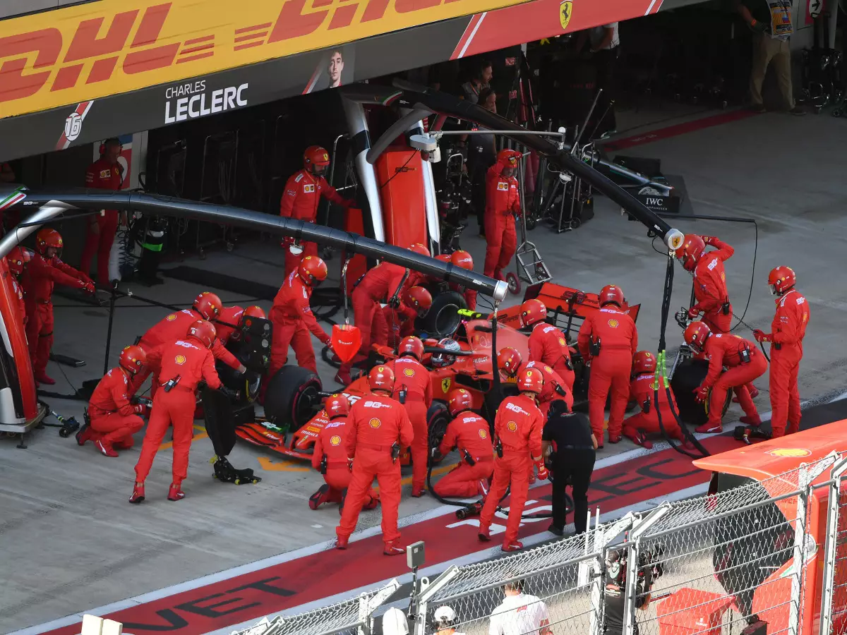 Foto zur News: Charles Leclerc: Zweiter Boxenstopp war kein Fehler