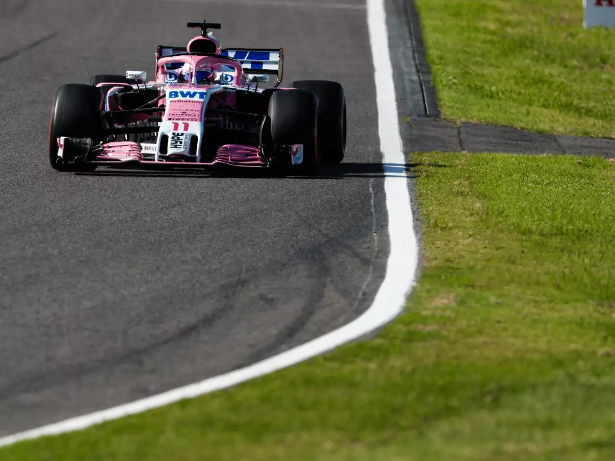 Foto zur News: Vorbild Suzuka: Perez wünscht sich Kies und Gras auf allen Strecken