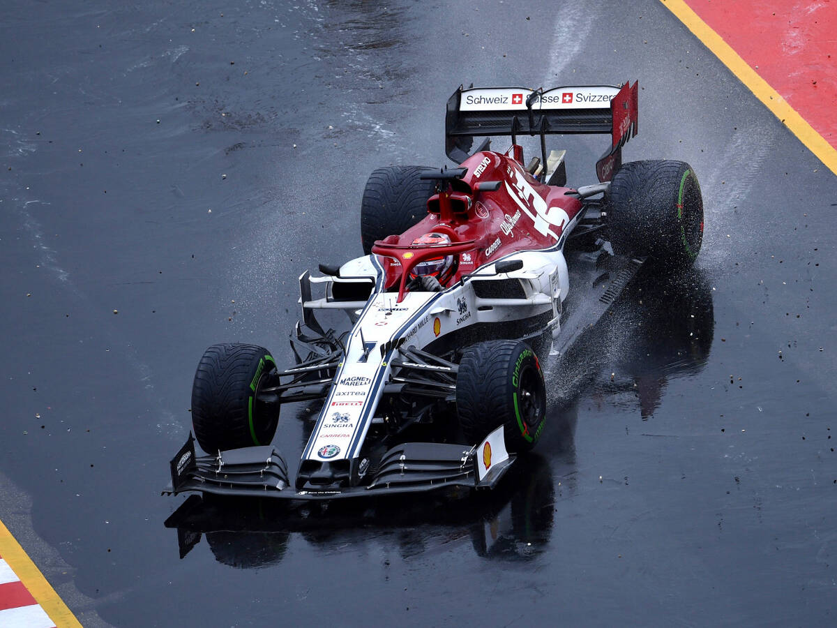 Foto zur News: Kimi Räikkönen: Formel 1 sieht im Regen "echt lächerlich" aus
