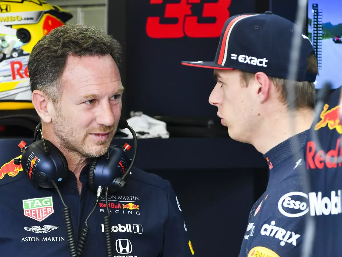 Foto zur News: Horner fürchtet: Neuer Verstappen-Vertrag wird noch lange dauern