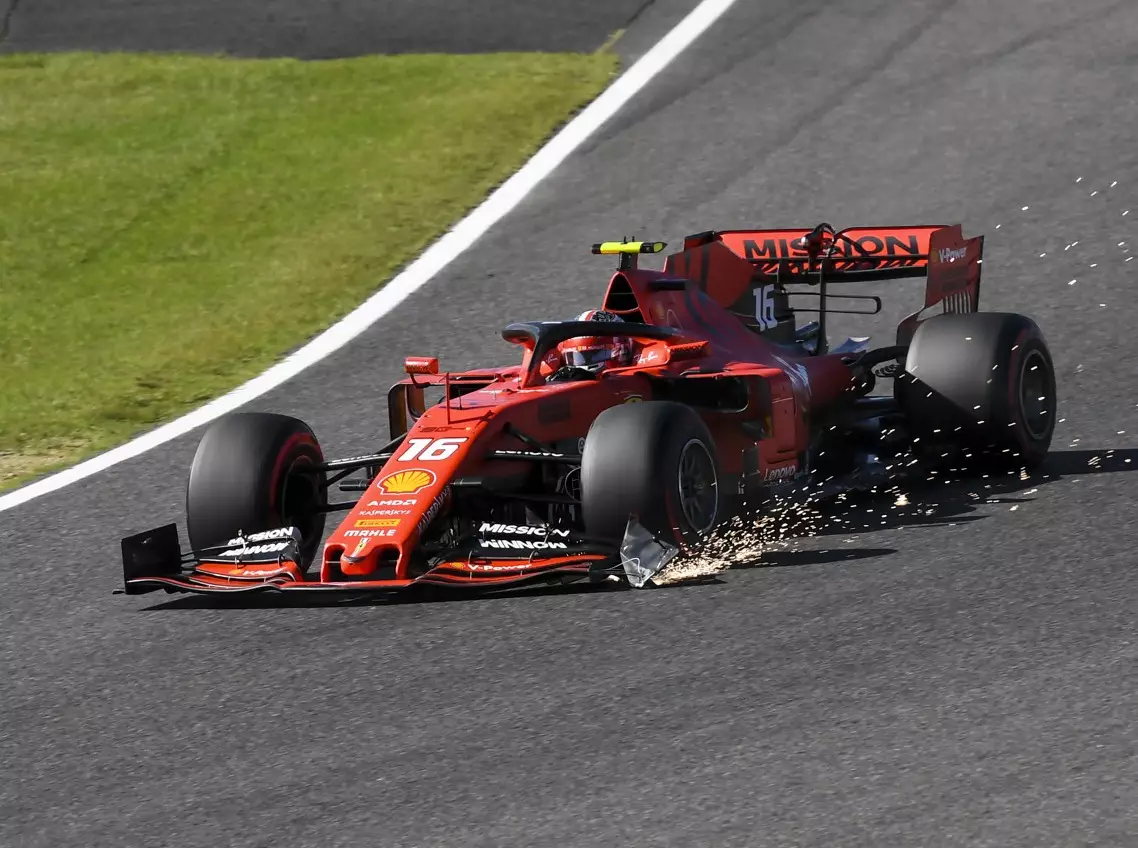 Foto zur News: Charles Leclerc gibt zu: Beim Suzuka-Start zu viel riskiert