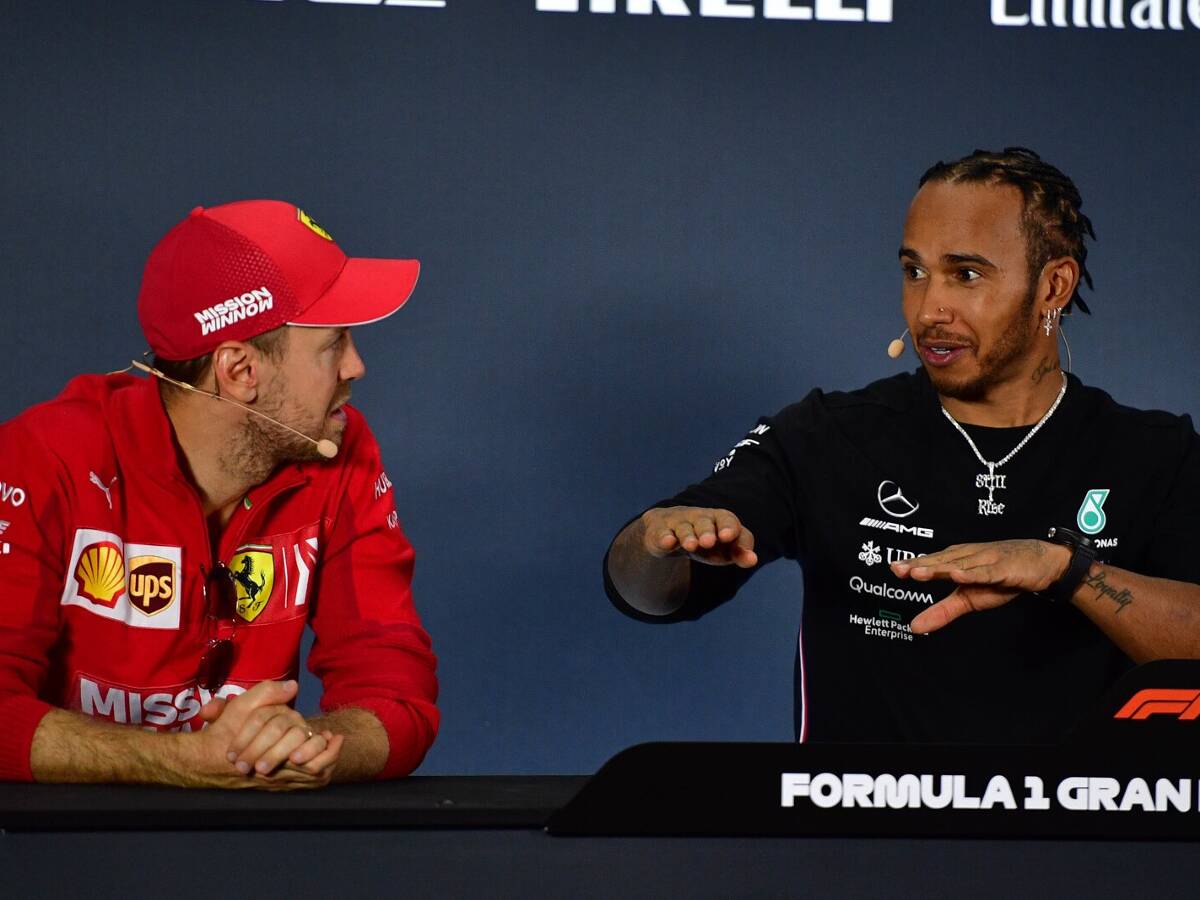 Foto zur News: Keine Untersuchung: Vettel hatte Lewis Hamilton im toten Winkel
