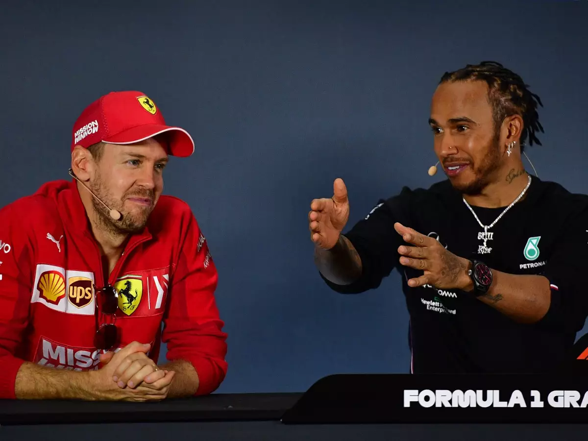 Foto zur News: Teilweise "Pech" gehabt: Lewis Hamilton lobt Sebastian Vettel und Ferrari