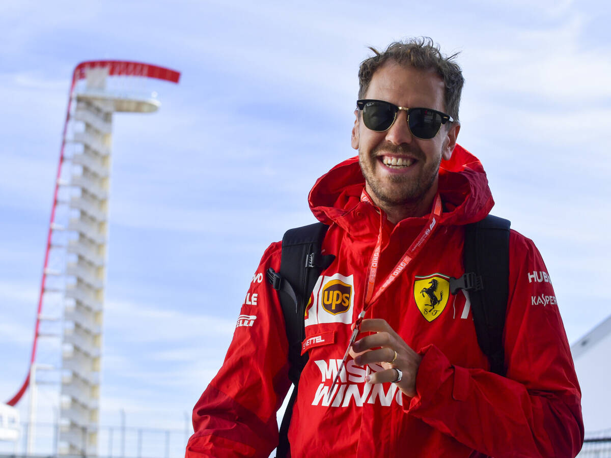 Foto zur News: Sogar im Cockpit: Sebastian Vettel riecht Kiffer in Austin!