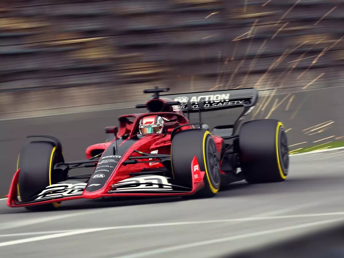 Formel-1-Designstudie für 2021 Foto zur News: Ferrari ganz selbstlos: "Haben zum Wohle der Formel 1 zugestimmt"