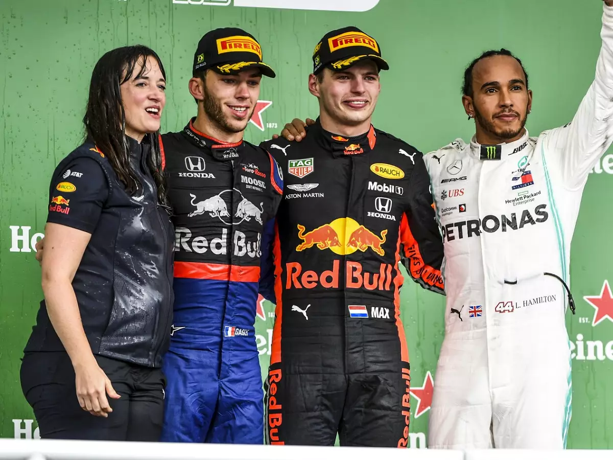 Foto zur News: Hannah Schmitz: Diese Strategin verhalf Max Verstappen zum Brasilien-Sieg