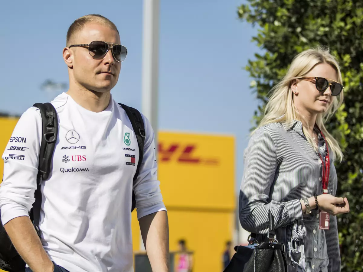 Foto zur News: Valtteri Bottas gibt Scheidung von Frau Emilia bekannt