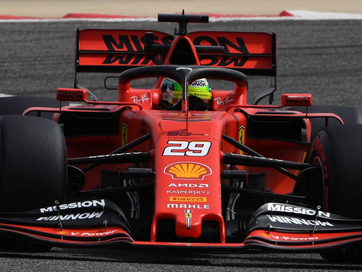 Foto zur News: Mick Schumacher: 2020 wohl keine Tests im aktuellen Formel-1-Ferrari