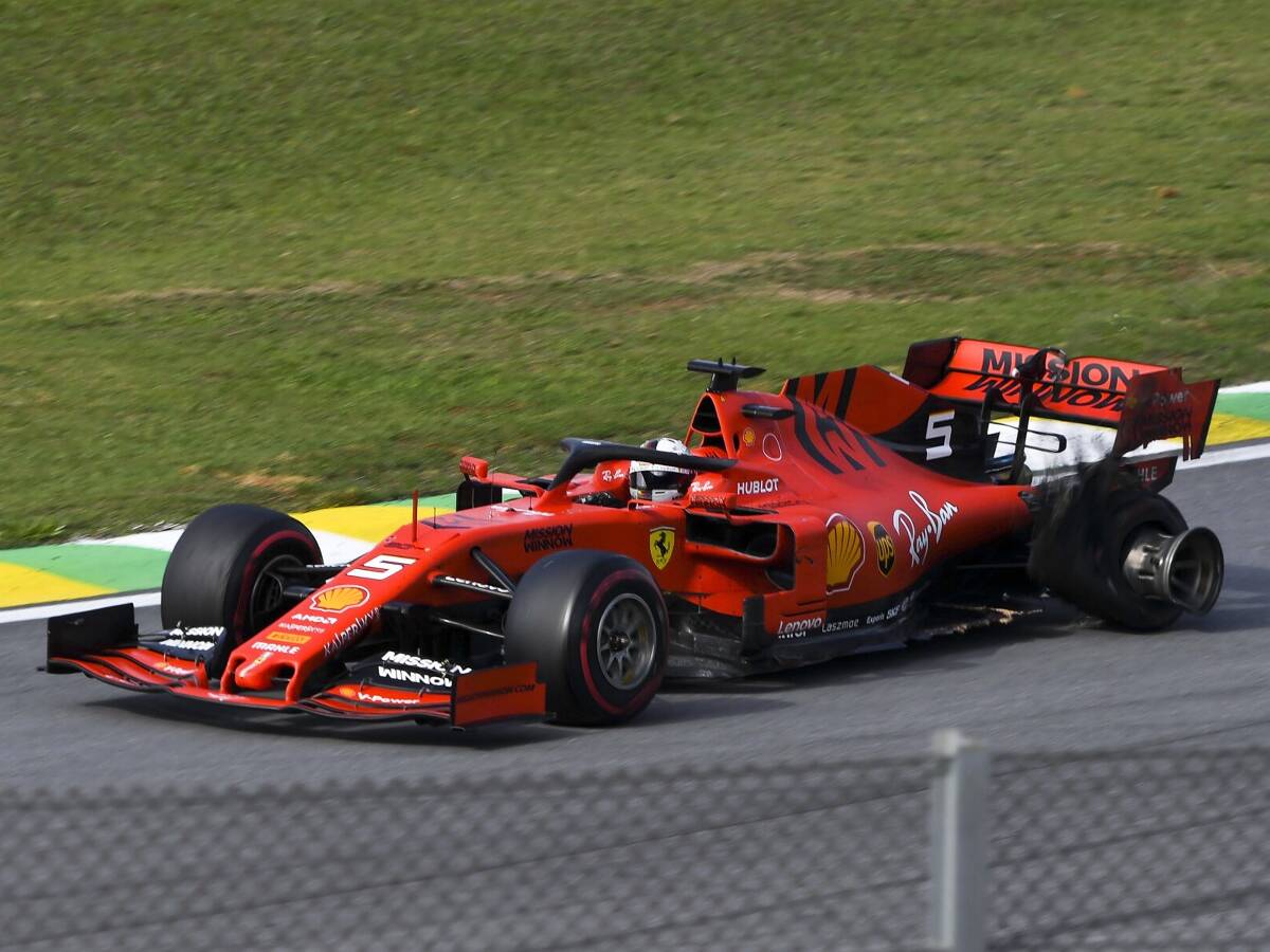 Foto zur News: Brasilien-Kollision: Ferrari wird keine Details preisgeben