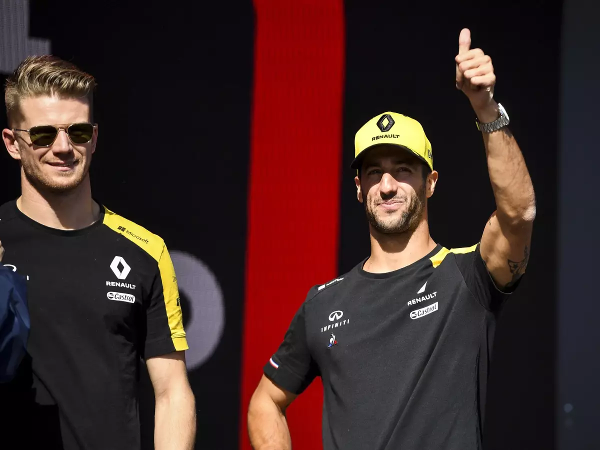 Foto zur News: Daniel Ricciardo: Hülkenbergs Zeit ist noch nicht vorbei!