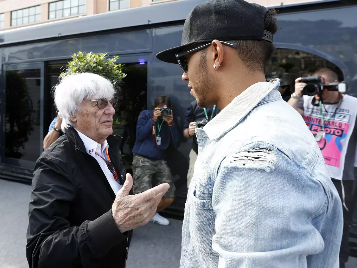 Foto zur News: Social Media: Hamilton erhielt Unterlassungsforderung von Ecclestone