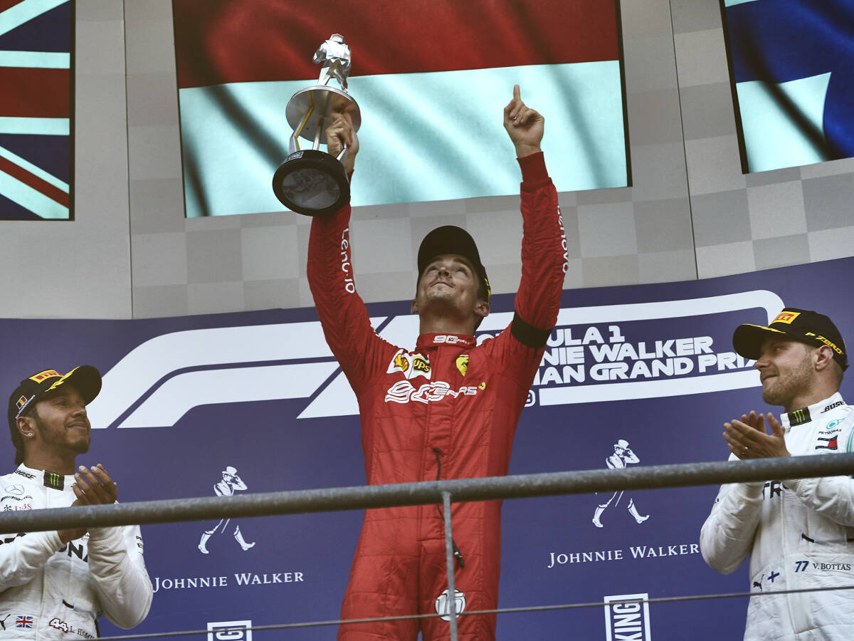 Foto zur News: Ferrari-CEO Camilleri: Leclerc hat sogar uns überrascht