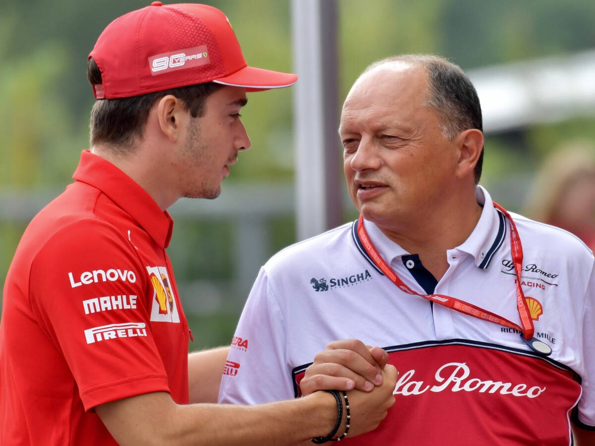 Foto zur News: Alfa-Teamchef Vasseur: Was Leclerc zum "Champion" macht