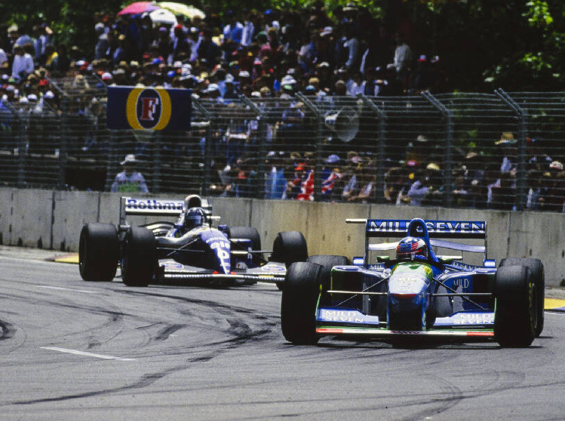 Foto zur News: Damon Hill: Monza 2021 war wie Adelaide 1994