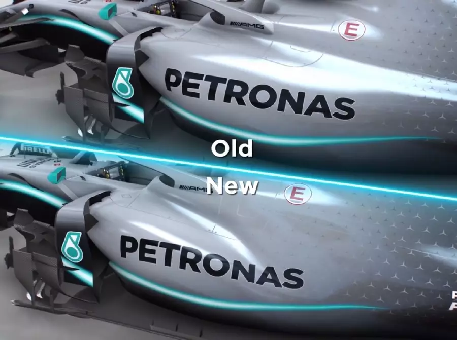 Mercedes W10 Foto zur News: Formel-1-Technik: Das Duell Ferrari vs. Mercedes 2019