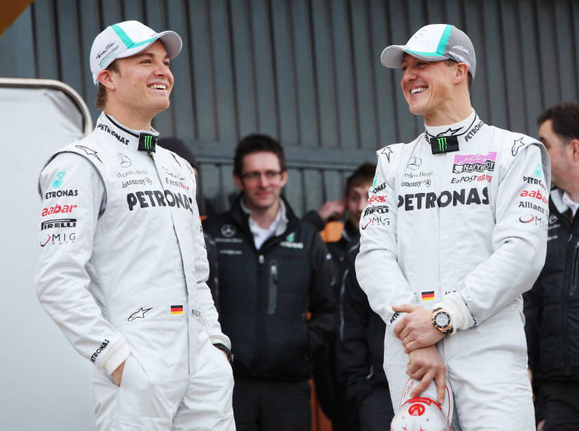 Foto zur News: Ex-Mercedes-Boss: Schumacher war "väterlich" zu Nico Rosberg