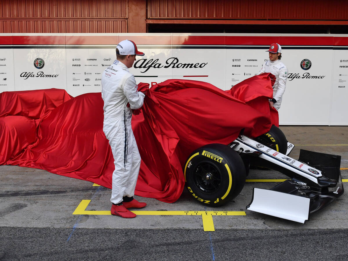 Foto zur News: Räikkönens neuer Renner: Alfa Romeo gibt Präsentationstermin bekannt