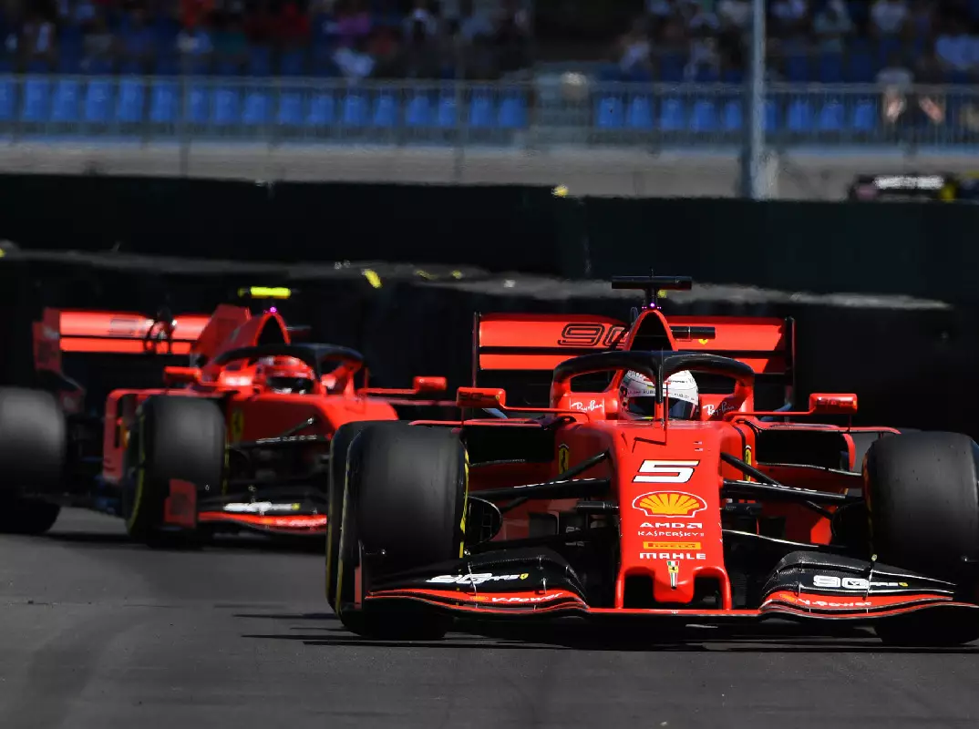 Sebastian Vettel, Charles Leclerc Foto zur News: Nico Rosberg: Ferrari war "definitiv nicht auf Leclerc zugeschnitten"