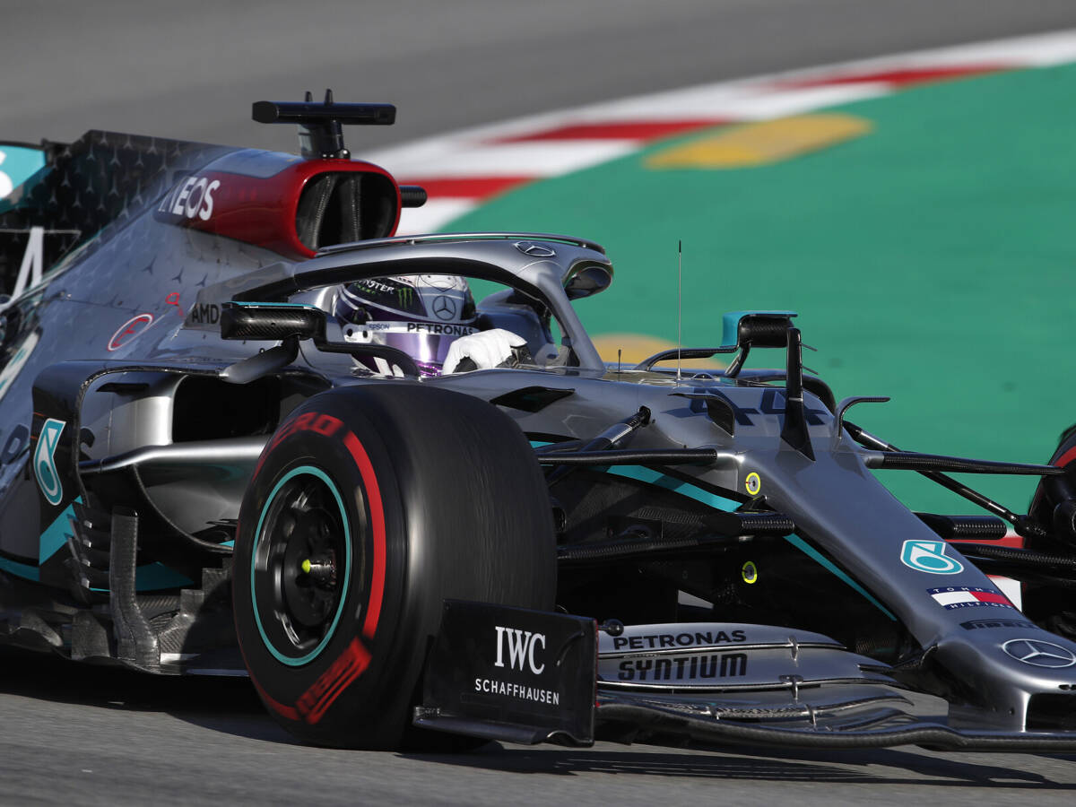 Foto zur News: F1-Test Barcelona: Mercedes trotz P7 weiter "Branchenführer"