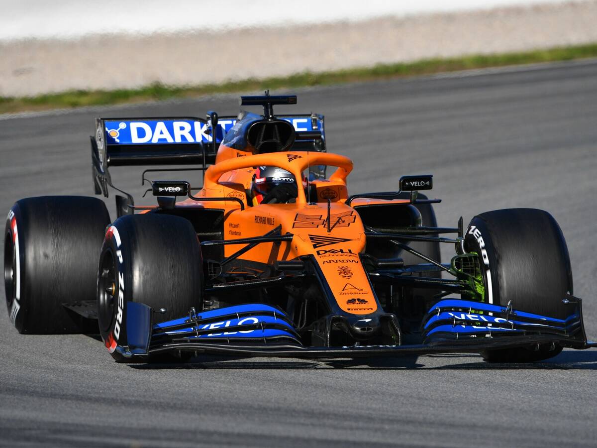 Foto zur News: Carlos Sainz: McLaren war am ersten Testtag in Barcelona am schnellsten