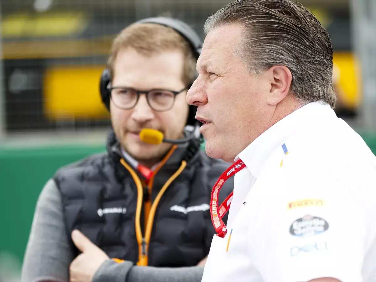 Foto zur News: Zak Brown: Andreas Seidl "glaubt nicht, dass er alles selbst machen kann"