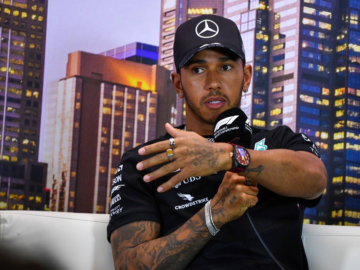 Foto zur News: Lewis Hamilton: "Leider ist das die richtige Entscheidung"