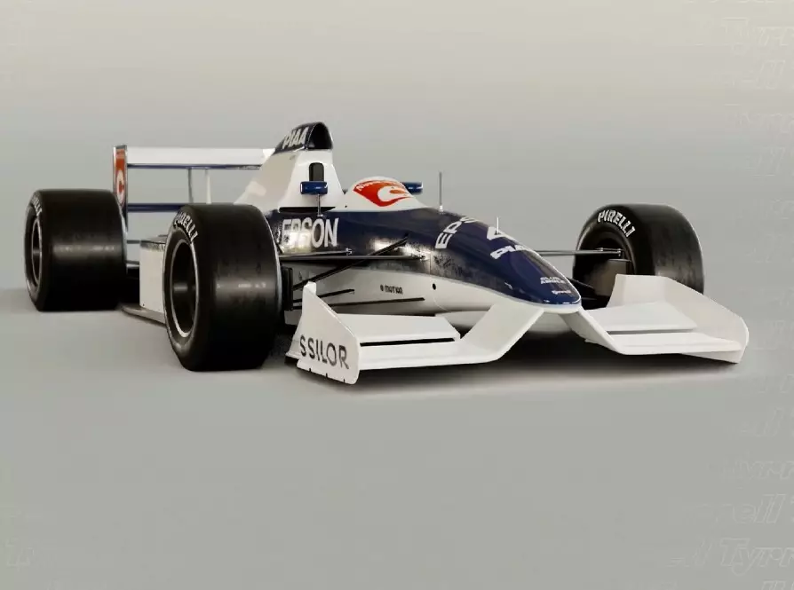 Tyrrell 019 Foto zur News: F1-Legende: Der Tyrrell 019 als Design-Trendsetter für hohe Nasen