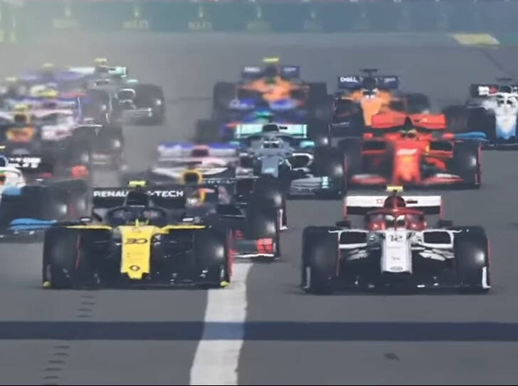 Foto zur News: Virtueller China-Grand-Prix unter anderem mit Leclerc, Norris und Albon