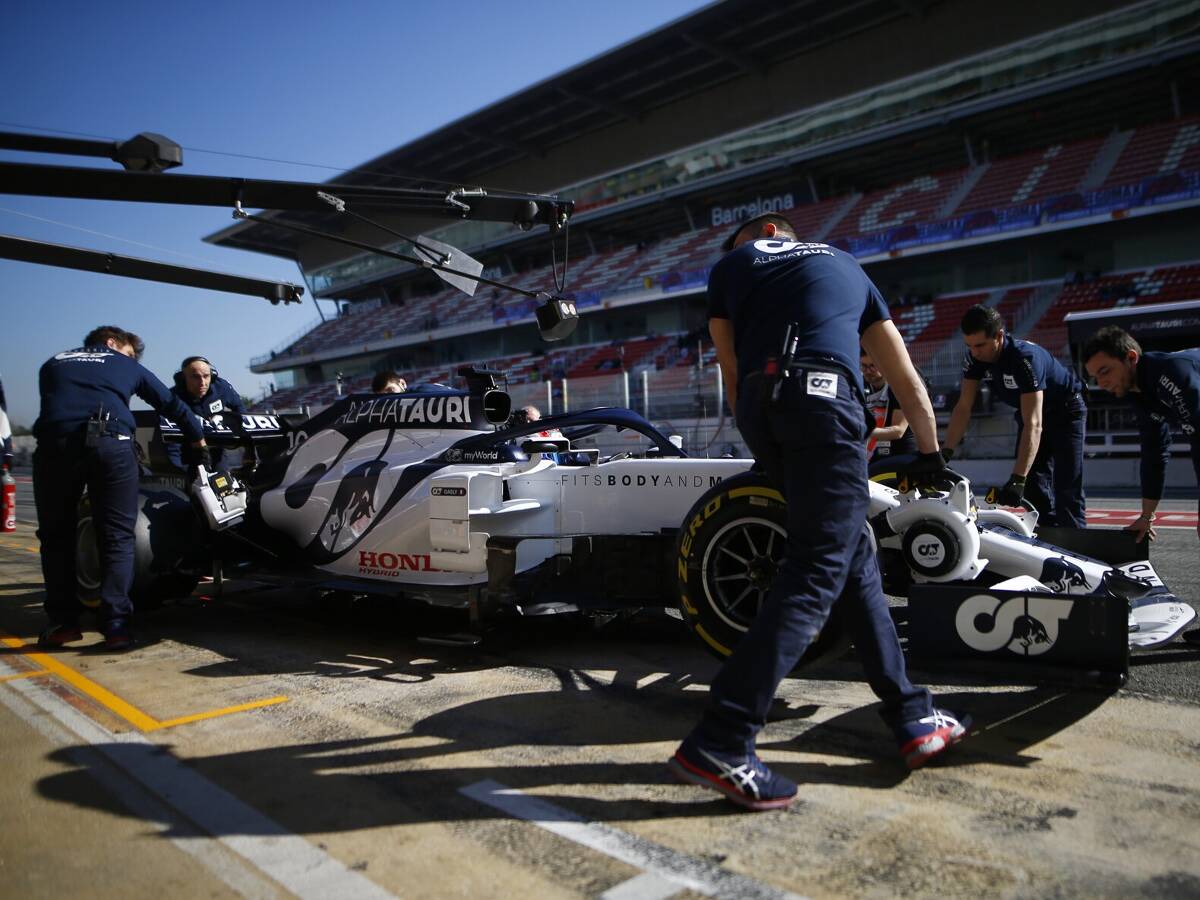 Foto zur News: Bis 1. Mai: Formel-1-Team AlphaTauri weitet Fabrik-Shutdown aus