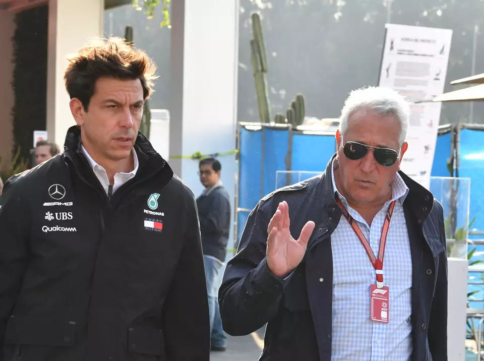 Toto Wolff und Lawrence Stroll Foto zur News: Wolff: Mercedes' Aktienkauf an Aston Martin ohne Einfluss auf F1-Teams