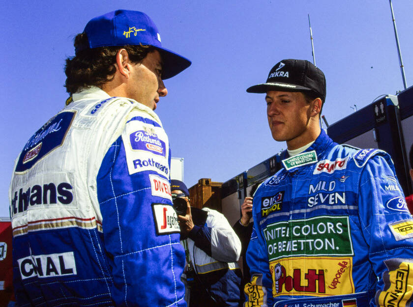 Foto zur News: Di Montezemolo: Ferrari-Paarung Senna-Schumacher hätte nicht funktioniert