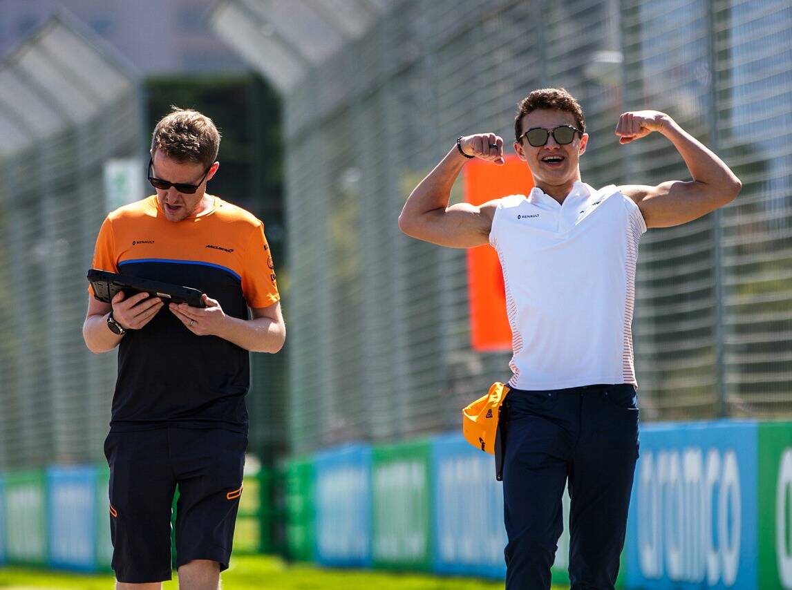 Foto zur News: Lando Norris: Im zweiten McLaren-Jahr schon "Wortführer"?