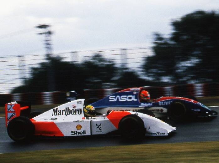 Foto zur News: Augenzeuge Barrichello: Als Ayrton Senna Eddie Irvine 1993 ohrfeigte