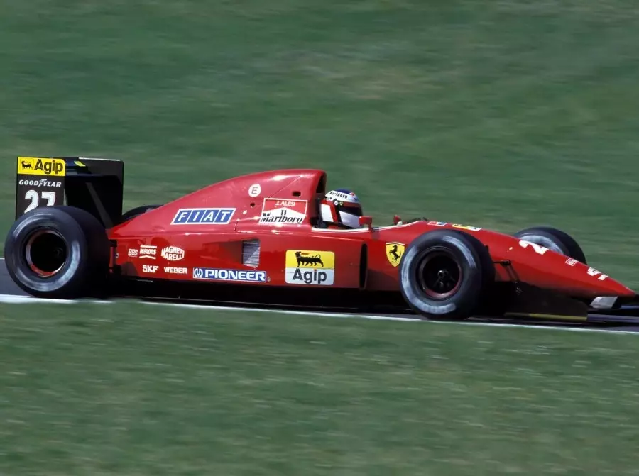 Jean Alesi, Ferrari F92A Foto zur News: Warum der Ferrari F92A in der Formel 1 1992 wirklich floppte
