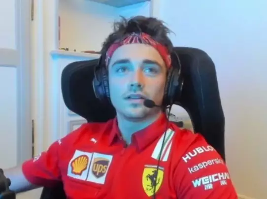 Foto zur News: Charles Leclerc: Fünf Stunden am Tag Training am Simulator