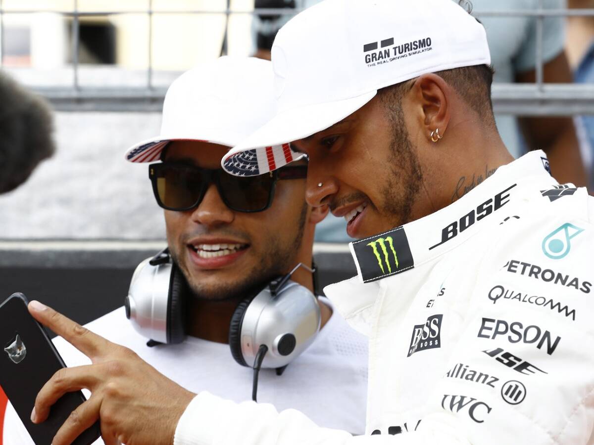 Foto zur News: Lewis Hamilton: So hat er Bruder Nicolas im Kampf gegen Mobbing unterstützt