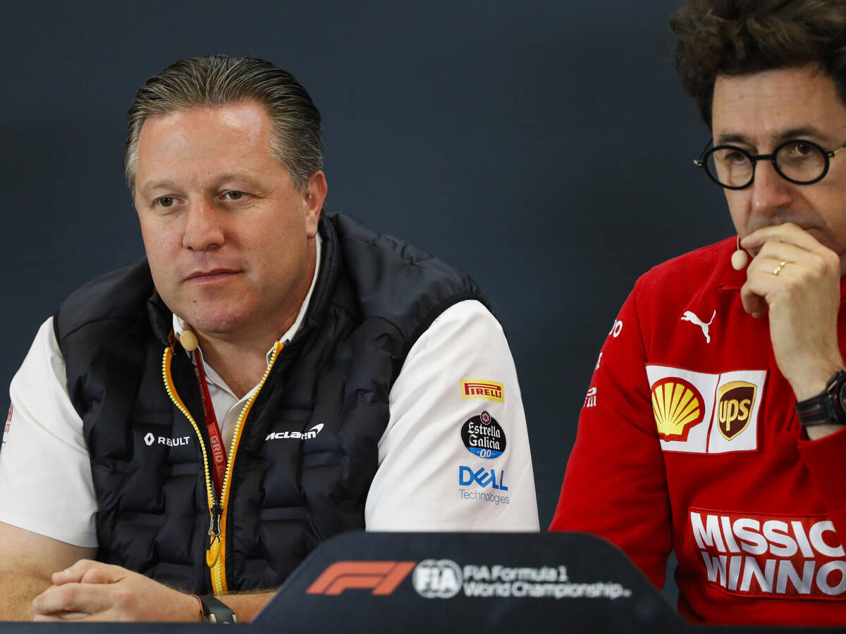 Foto zur News: Zak Brown: Wenn Ferrari aussteigen will, sollen sie aussteigen!