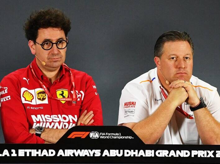 Foto zur News: Zak Brown stichelt gegen Ferrari: Wenn es schon um Ethik geht ...