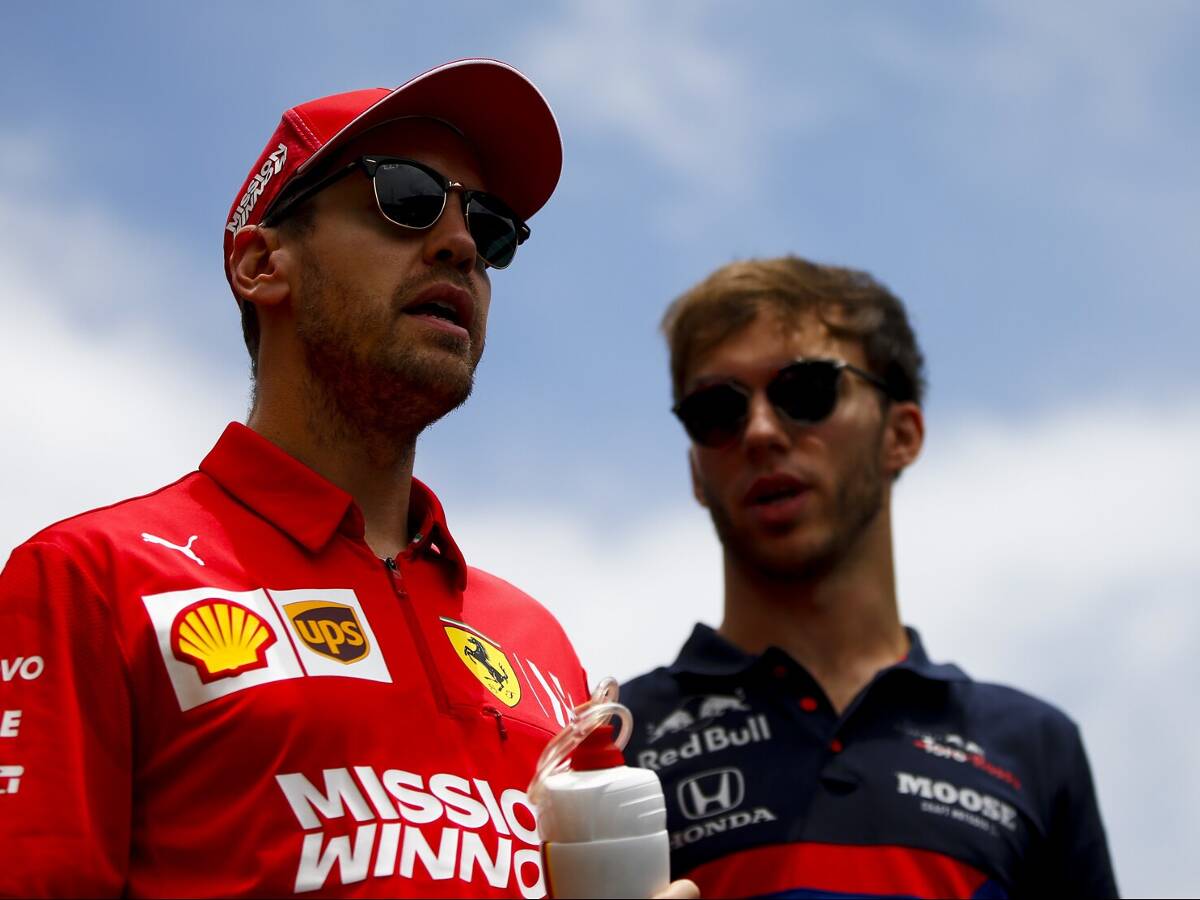 Foto zur News: Pierre Gasly: "Nicht normal", dass Sebastian Vettel nicht auf Instagram ist
