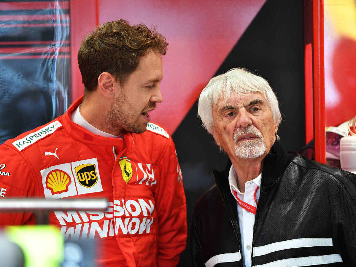 Foto zur News: Bernie Ecclestone: "Formel 1 ist ohne Ferrari nicht gut"