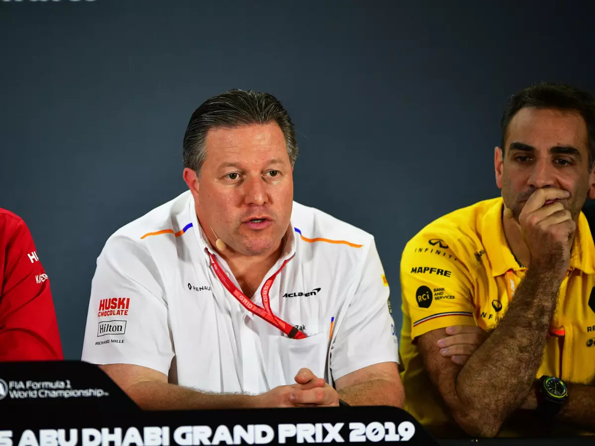 Foto zur News: Planungen für F1-Rennkalender: Zak Brown rechnet mit "Pannen"