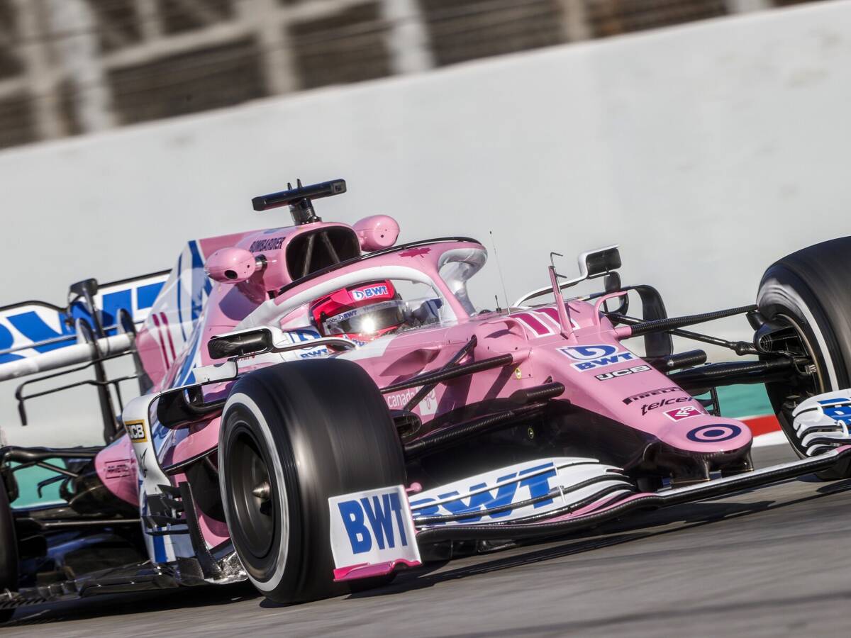 Foto zur News: Nur ein "rosa Mercedes"? Das sagt Racing-Point-Pilot Sergio Perez
