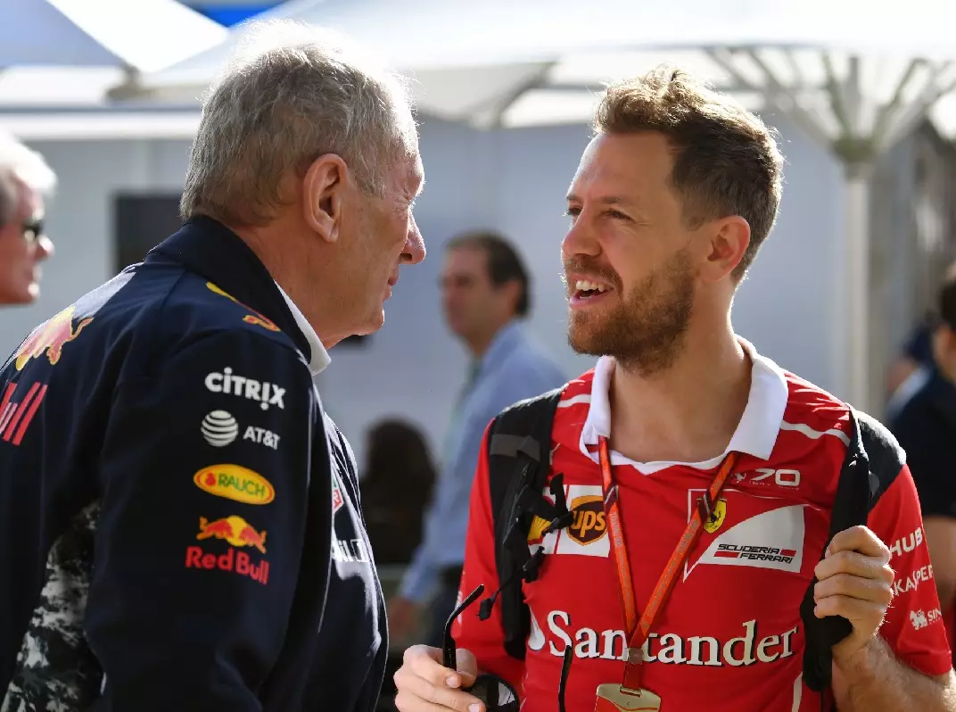 Helmut Marko, Sebastian Vettel Foto zur News: Helmut Marko glaubt: "Sebastian Vettel wird aufhören, wenn..."
