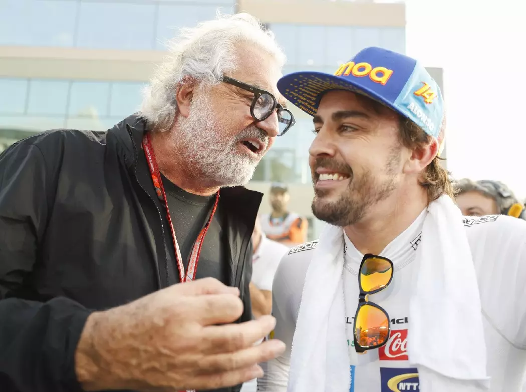 Flavio Briatore, Fernando Alonso Foto zur News: Flavio Briatore: Alonso nach "Detox-Kur" bereit für F1-Comeback bei Renault
