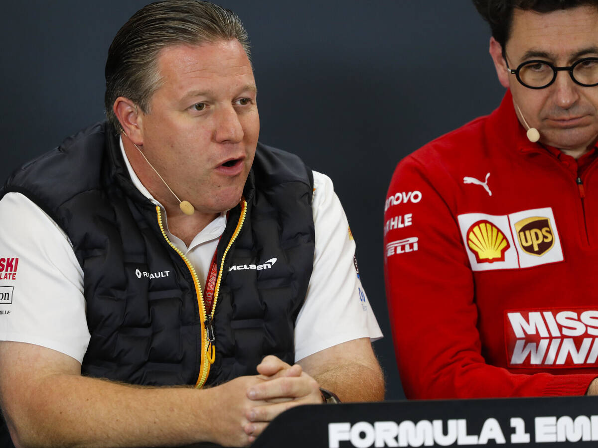 Foto zur News: Zak Brown vermutet: Sebastian Vettel wird "wahrscheinlich zurücktreten"